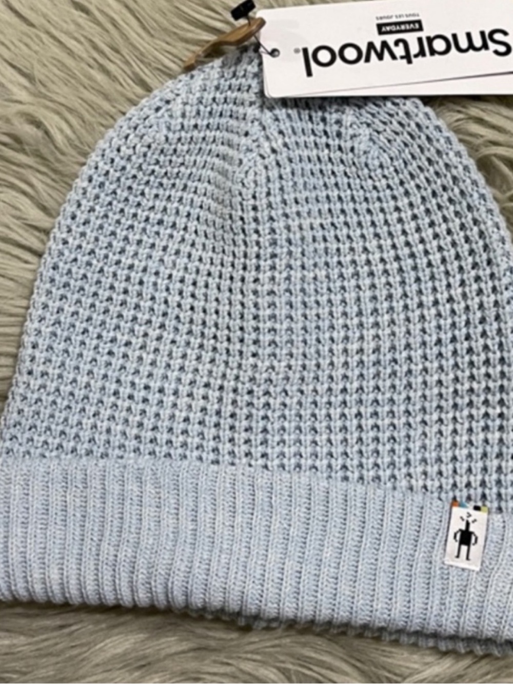 Smartwool Women’s Light Blue Knit Beanie